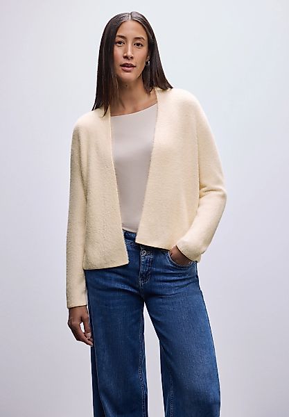 STREET ONE Stehkragenpullover in Unifarbe günstig online kaufen