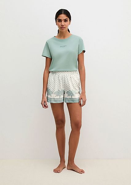 Marc OPolo Schlafshorts "Mix N Match Cotton" mit floralem Print, Gummizug günstig online kaufen