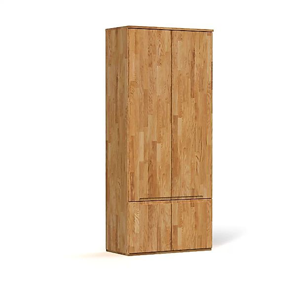 Kleiderschrank VENTO 4-T Holz massiv günstig online kaufen