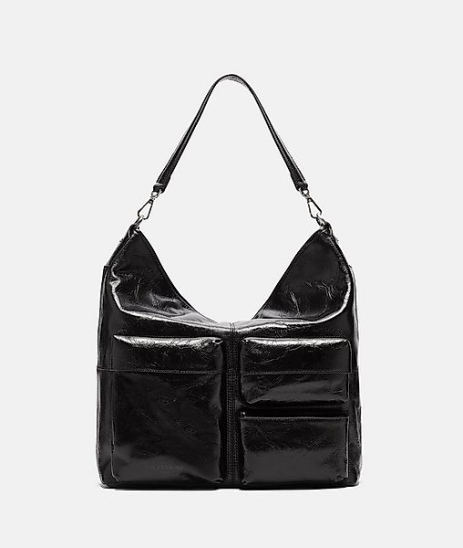 Liebeskind Berlin Schultertasche Hobo, Mittelgroße Handtasche aus Lackleder günstig online kaufen