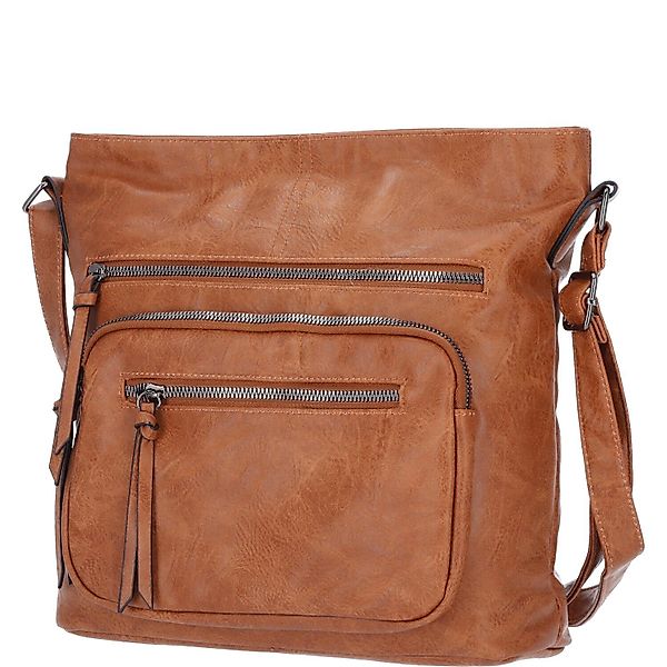 Antonio Umhängetasche Antonio Damen Handtasche Camel günstig online kaufen