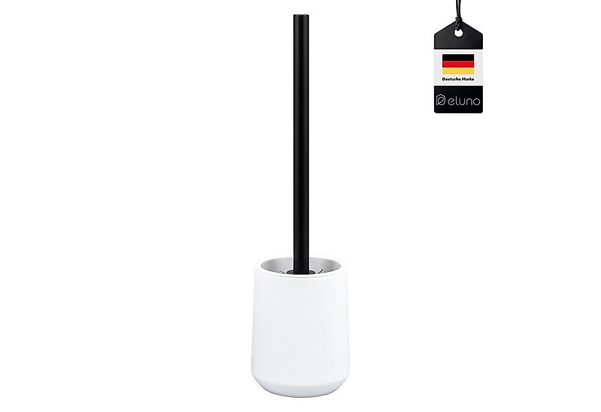 eluno WC-Garnitur WC-Bürste inkl. 1x Ersatzbürstenkopf, Kunststoff, (1-tlg) günstig online kaufen