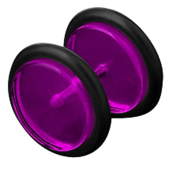 Taffstyle Piercing-Set Piercing UV Fake Plug günstig online kaufen