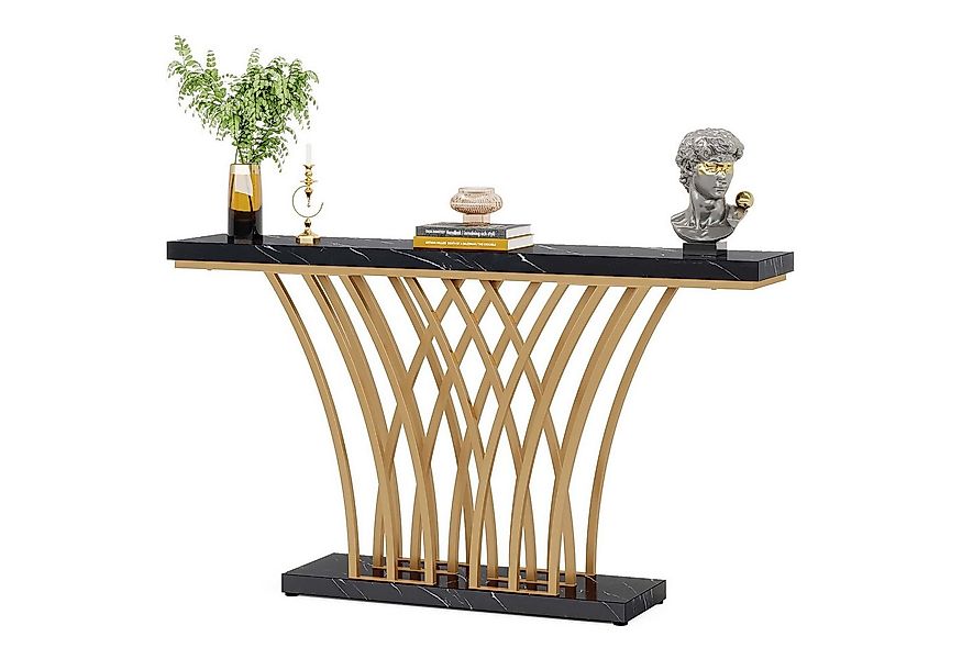 Tribesigns Konsolentisch Gold Konsolentisch, 150 x 29.5 x80 cm Moderner Ein günstig online kaufen