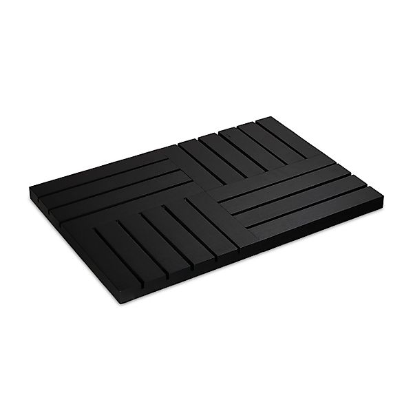 relaxdays Badematte Bambus Badematte, Höhe 35 günstig online kaufen