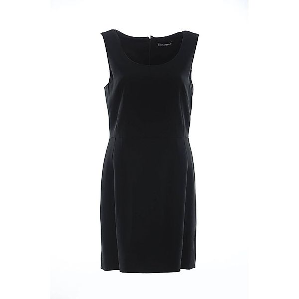 Dolce & Gabbana 734932 Kurzarm Midi Kleid 48 Black günstig online kaufen