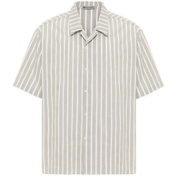 Dandalo  Hemdbluse Job Relaxed Fit Lapel Collar Striped Shirt günstig online kaufen