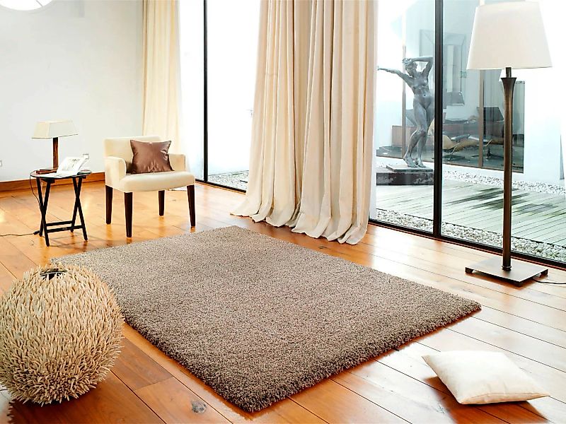 OCI DIE TEPPICHMARKE Hochflor-Teppich »Lobby Shaggy«, rechteckig, Wohnzimme günstig online kaufen