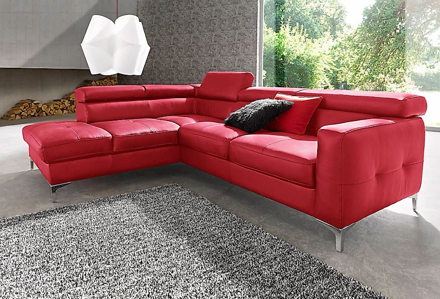 COTTA Polstergarnitur "Sammy L-Form", (Set), Set bestehend aus: Ecksofa mit günstig online kaufen