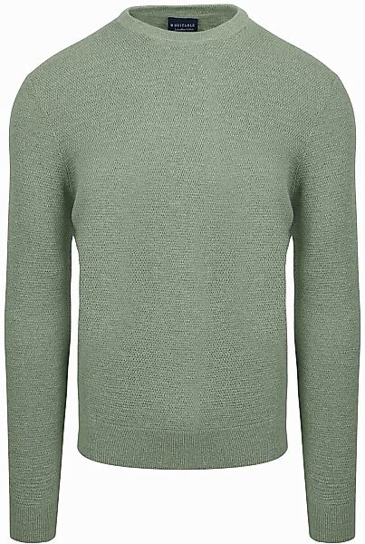 Suitable Pullover Struktur Grün - Größe XXL günstig online kaufen