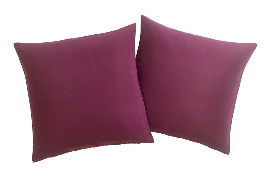 my home Dekokissen "Raja" einfarbig, Kissenhüllen ohne Füllung, 40 x 40 cm, günstig online kaufen