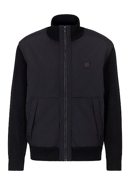 BOSS ORANGE Blouson Kydalbrio mit Strickärmeln günstig online kaufen