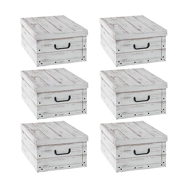 Home4You Aufbewahrungsbox 6er Set, B 51 günstig online kaufen