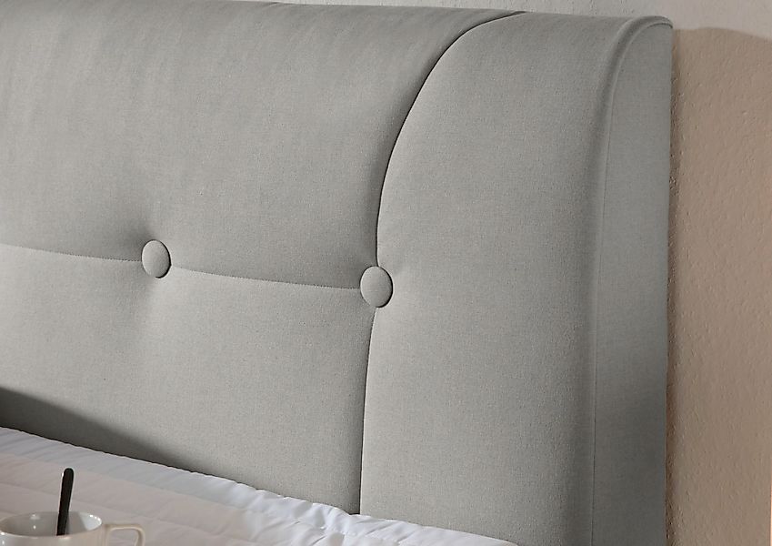 Home affaire Boxspringbett "Calloway" inkl. Topper, XXL-Ausführung, in 4 Fa günstig online kaufen