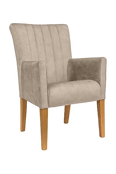 Home affaire Armlehnstuhl "King" () 1 Stk.Esszimmerstuhl, Beingestell Massi günstig online kaufen