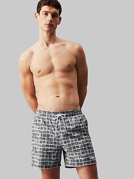 Calvin Klein Swimwear Badeshorts "MEDIUM DRAWSTRING-PRINT", mit Alloverprin günstig online kaufen