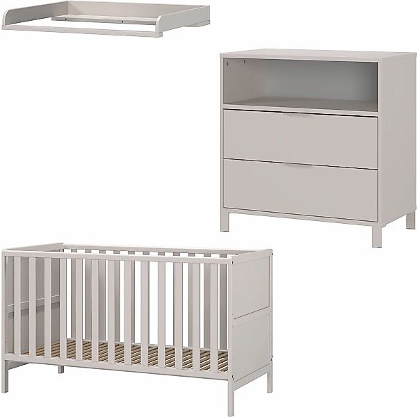 GERMANIA Babymöbel-Set "GW-Alkmaar", (3 tlg.), mit mitwachsendem Kinderbett günstig online kaufen