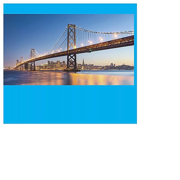 Komar Vliestapete »Spectacular San Francisco«, 200x100 cm (Breite x Höhe), günstig online kaufen