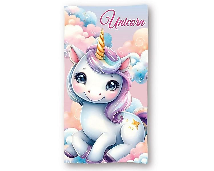 unicorn Badetücher Unicorn Strandhandtuch Kinder – Einhorn Badetuch 70x140c günstig online kaufen