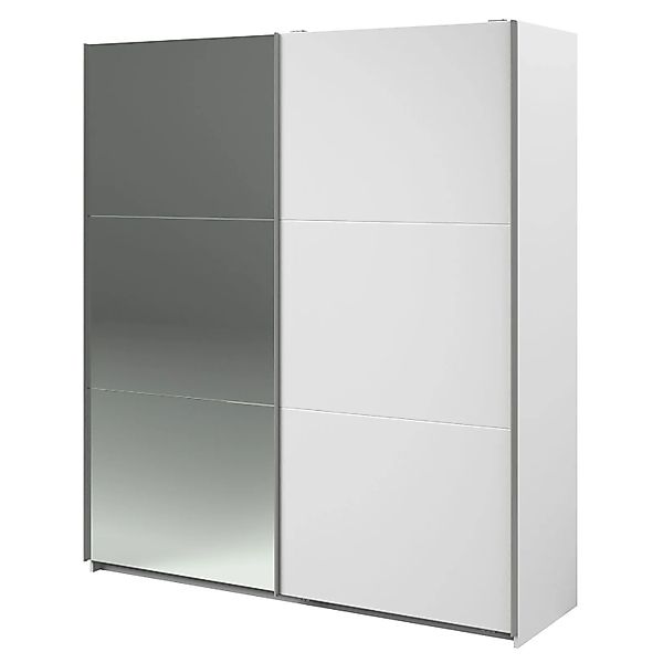 Parisot Kleiderschrank in Weiß Schiebetürenschrank 178 x 203 cm Soft-Close günstig online kaufen