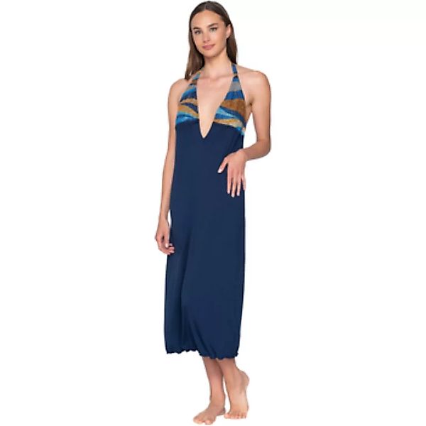 Luna  Kleider Langes Sommer-Nackt-Rücken-Kleid Liberty  Splendida günstig online kaufen