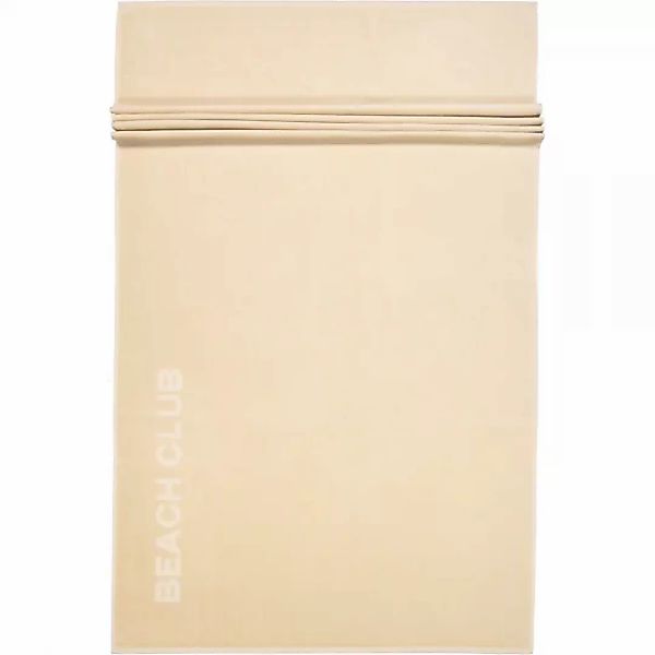 Vossen Strandtücher Beach Club - Farbe: tibet - 6100 - 100x180 cm günstig online kaufen