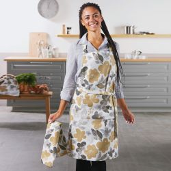 REDBEST Kochschürze Schürze, Baumwolle Blumen günstig online kaufen