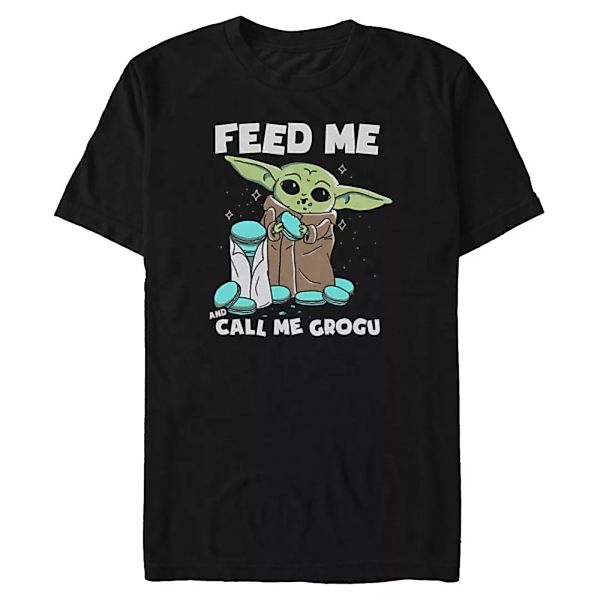 Star Wars - The Mandalorian - Grogu Snack Time Alt - Männer T-Shirt günstig online kaufen