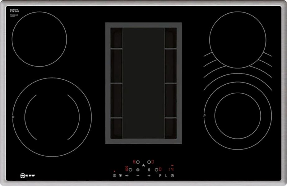 NEFF Kochfeld mit Dunstabzug "T18BD3AN0" mit einfacher Touch Control Bedien günstig online kaufen