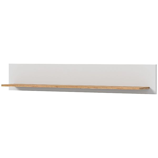 Inn.Furn Wandboard in Grau und Eiche 150 cm Darell günstig online kaufen
