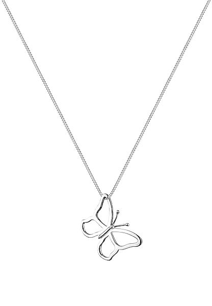 Elli Kette mit Anhänger Schmetterling Anänger günstig online kaufen