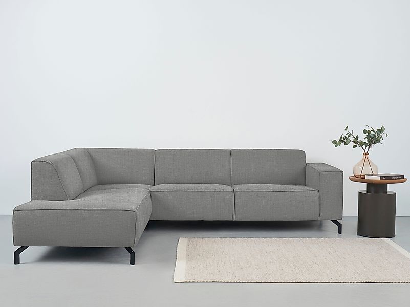 Places of Style Ecksofa "Lorcan, Breite 275 cm, weiches Sitzgefühl", mit sc günstig online kaufen