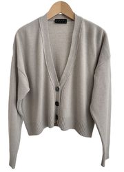 Zuckerwatte Strickjacke modische kurze Form, V-Ausschnitt, günstig online kaufen