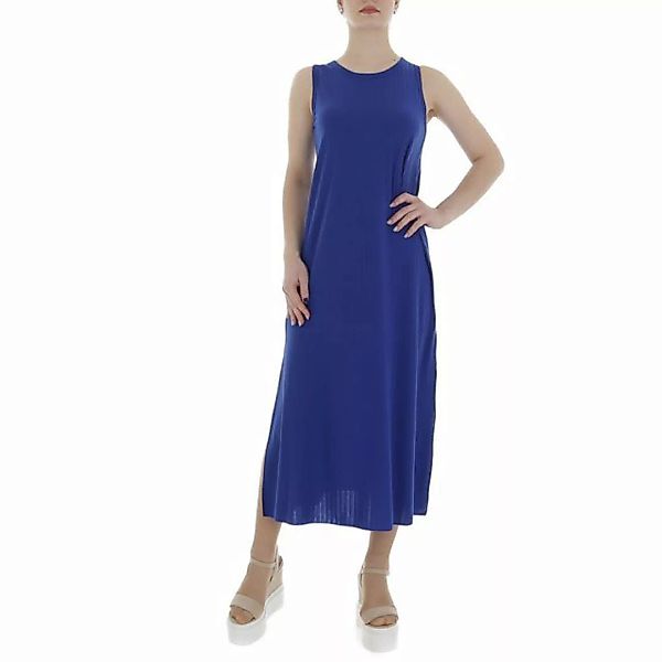Ital-Design Sommerkleid Damen Freizeit (86164352) Stretch Rippstrickoptik M günstig online kaufen
