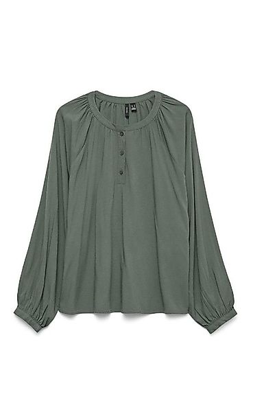 Vero Moda Blusenshirt VMBELLA LS PLACKET TOP WVN GA NOOS günstig online kaufen