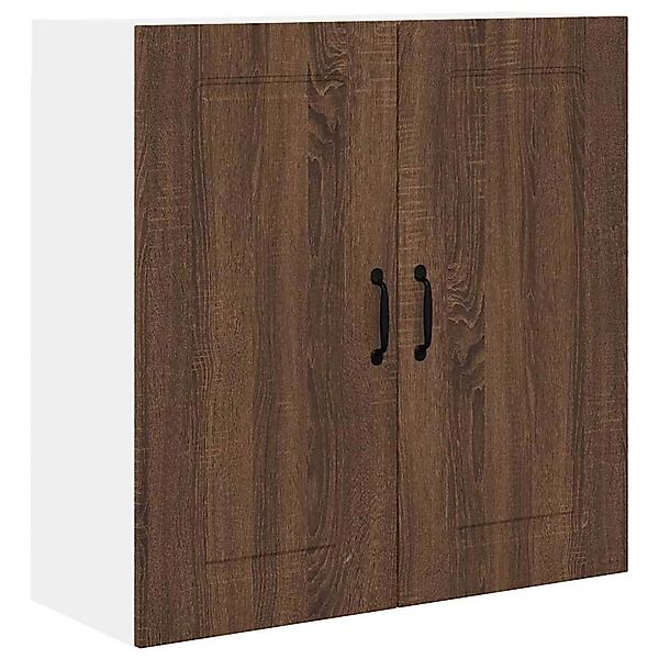 vidaXL Küchenwandschrank mit Regal Braun Eichen-Optik 80 x 31 x 80 cm 88471 günstig online kaufen