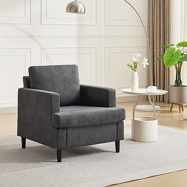 GarveeMore Relaxsessel Wohnzimmersessel aus Leinen für günstig online kaufen