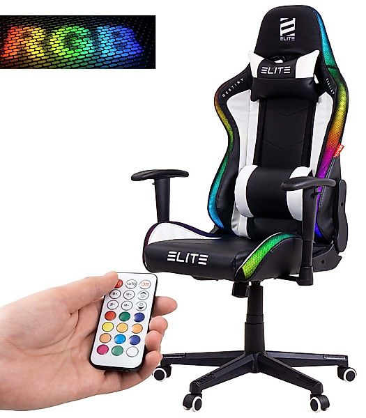 ELITE Gaming Gaming-Stuhl Ergonomischer Bürostuhl Destiny günstig online kaufen