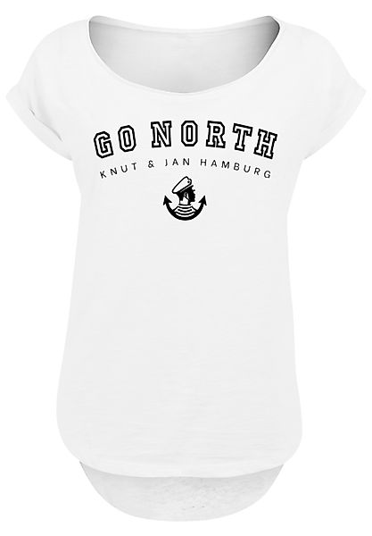 F4NT4STIC T-Shirt "PLUS SIZE Go North", Print günstig online kaufen