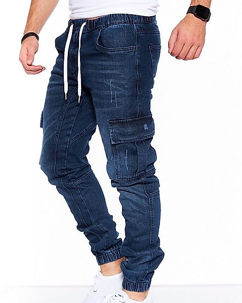 Styleko Chinohose 8004 Styleko Cargohose Herren Jeans Cargohose männer Jean günstig online kaufen