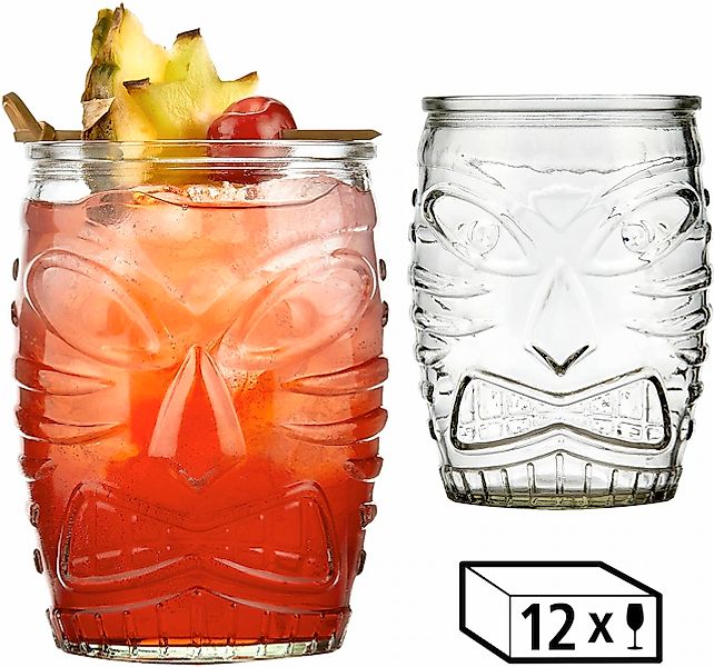 LIBBEY Cocktailglas »Libbey Trinkglas, 12er Set -TIKI- von polynesischer Ku günstig online kaufen