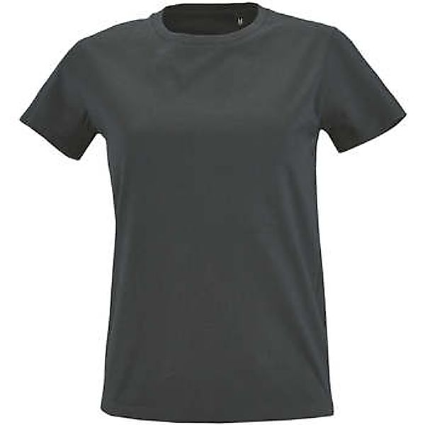 Sols  T-Shirt Camiseta IMPERIAL FIT color Gris oscuro-100% algodón günstig online kaufen