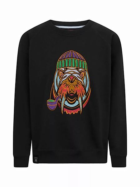 Derbe Sweatshirt Walross Hochwertiger Stick, elastische Bündchen, Rundhals günstig online kaufen
