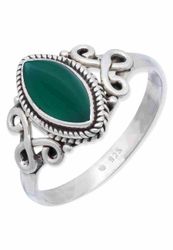 mantraroma Silberring BAGHIMI Ellipse aus 925 günstig online kaufen
