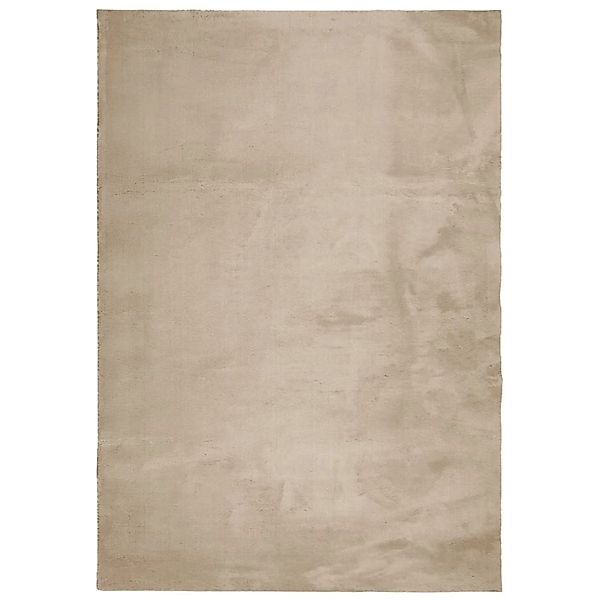 vidaXL Teppich Huarte Kurzflor Weich Und Waschbar Sandfarben 160x230cm 1932 günstig online kaufen