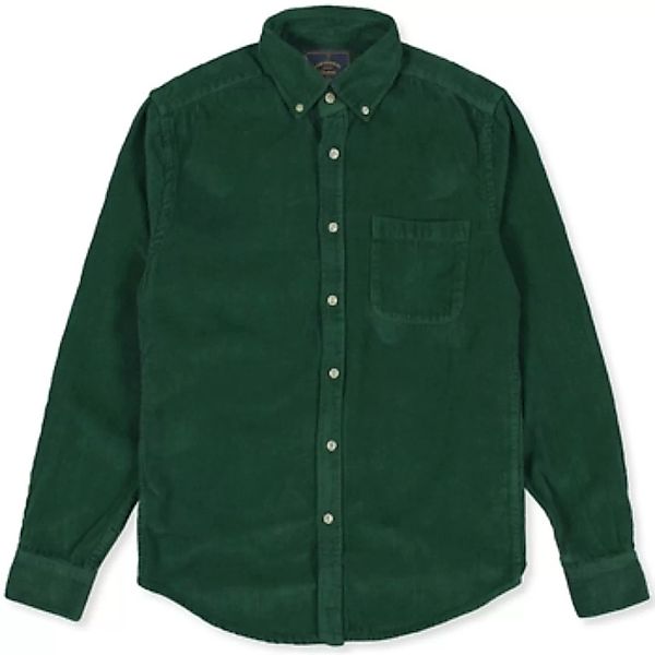 Portuguese Flannel  Hemdbluse Lobo Shirt - Green günstig online kaufen