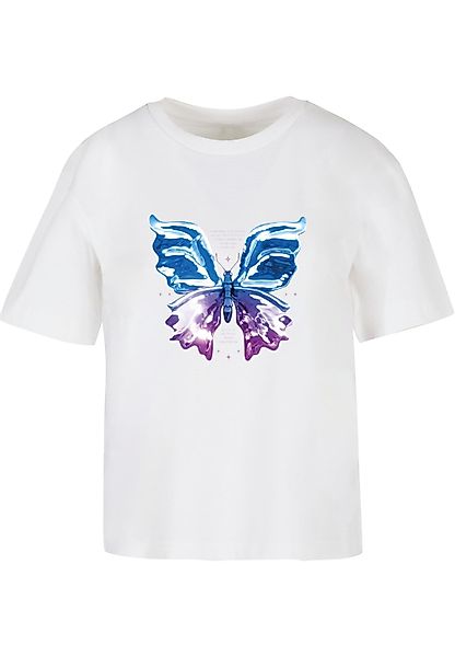 Miss Tee T-Shirt "Miss Tee Damen Chromed Butterfly Tee", (1 tlg.) günstig online kaufen