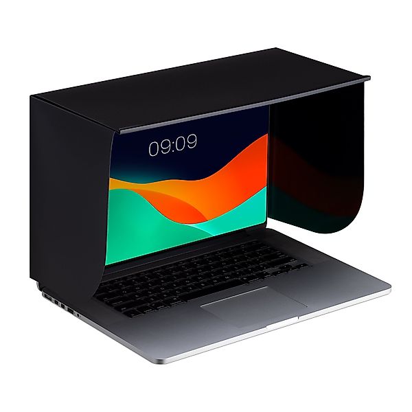 kwmobile Etui Tragbarer Laptop-Sonnenschutz - Blendschutz günstig online kaufen