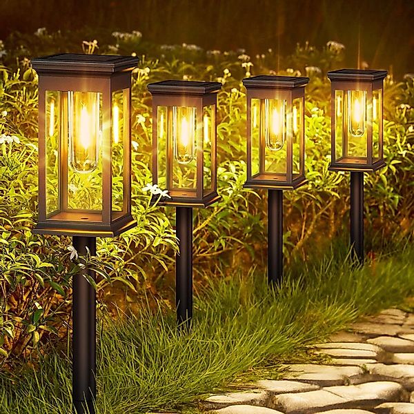 BlingBin LED Solarleuchte Solarlampen für Außen günstig online kaufen