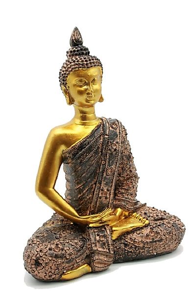 Geschenkestadl Buddhafigur Buddha Figur im Lotussitz günstig online kaufen